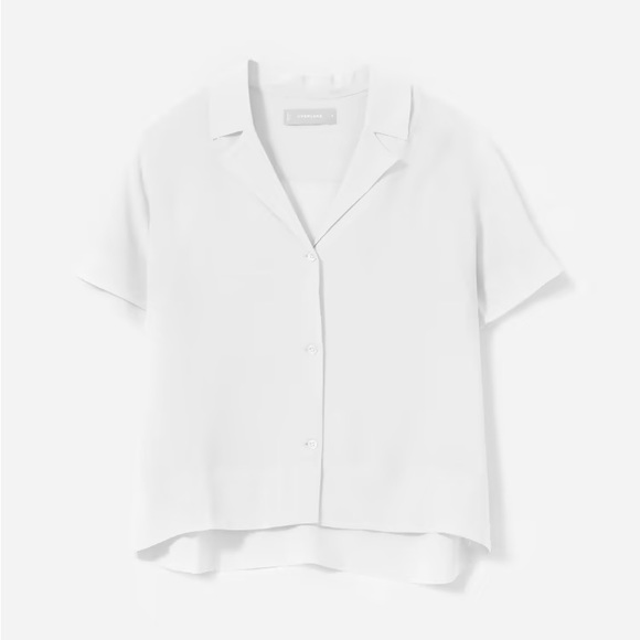 The Clean Silk Short-Sleeve Notch Shirt - Picture 2 of 6